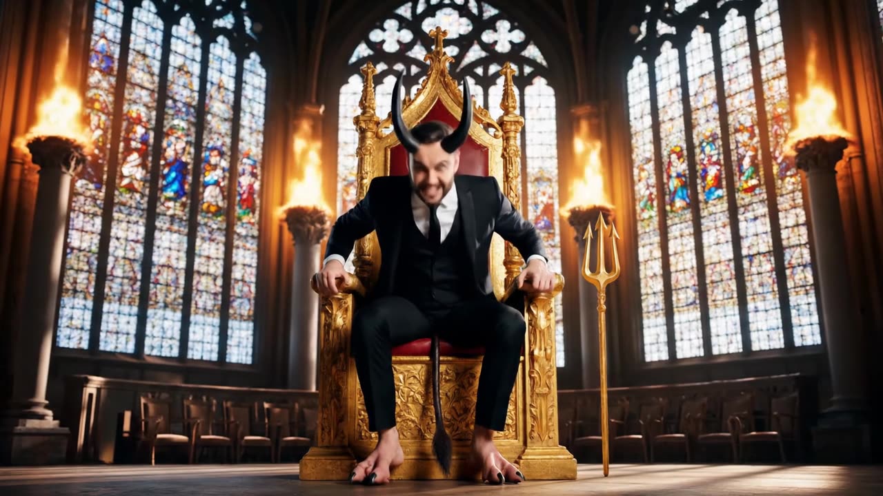 Satan Q&A. Devil-like creatures