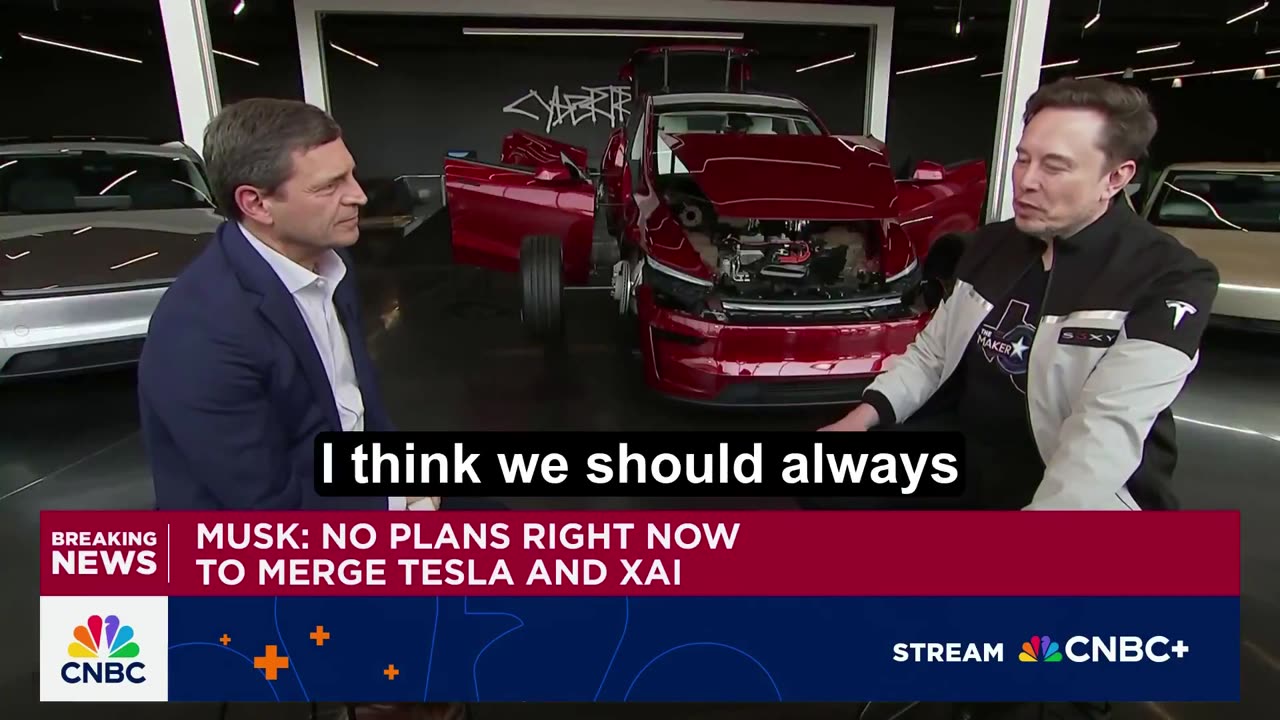 Elon Musk: We're in the Big Bang of the Intelligence Explosion