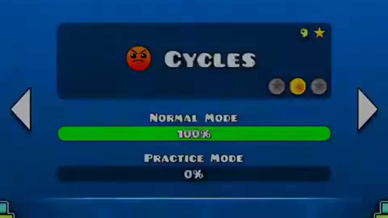 🔷🎶 Geometry Dash Lite: Level 9 Cycles 🚀