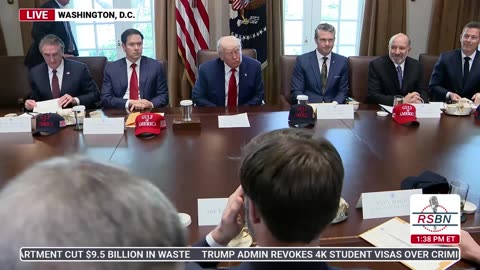 WATCH: President Trump Holds a Cabinet Meeting - 4/30/25