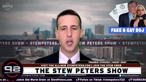 Stew Peters - WOW: The Fake and Gay DOJ Catfishes America Again!