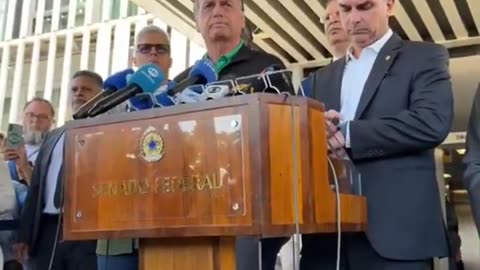 Bolsonaro faz Pronunciamento agora 2025/07/17