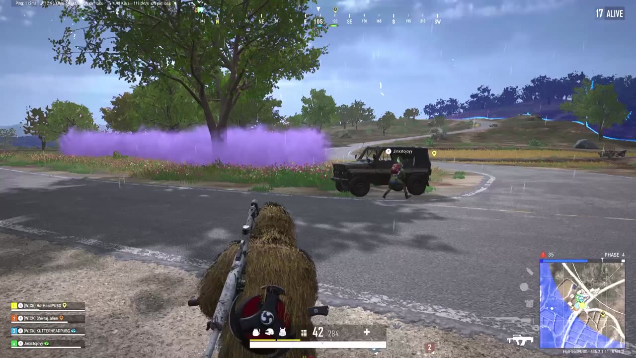 Ghillie Suit Action
