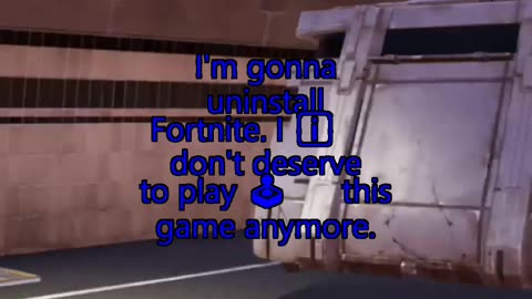 Uninstalling Fortnite - Shameful Defeat by a Storm Trooper!