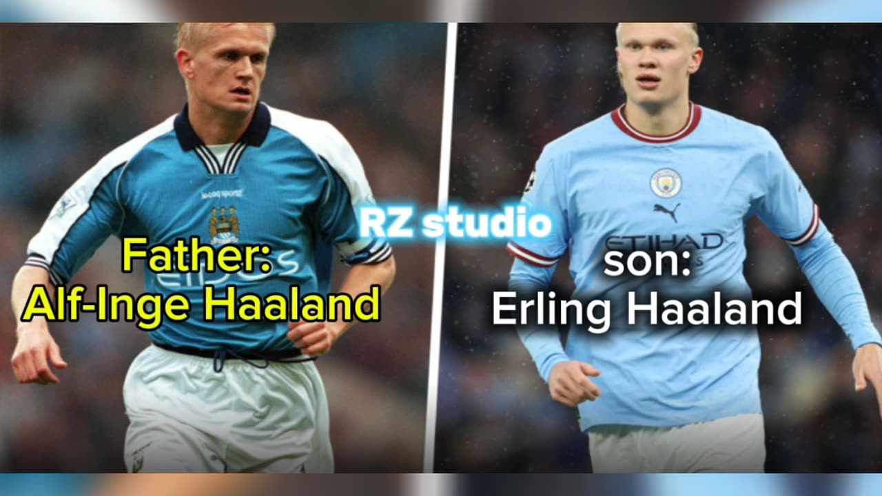 Football players and their sons