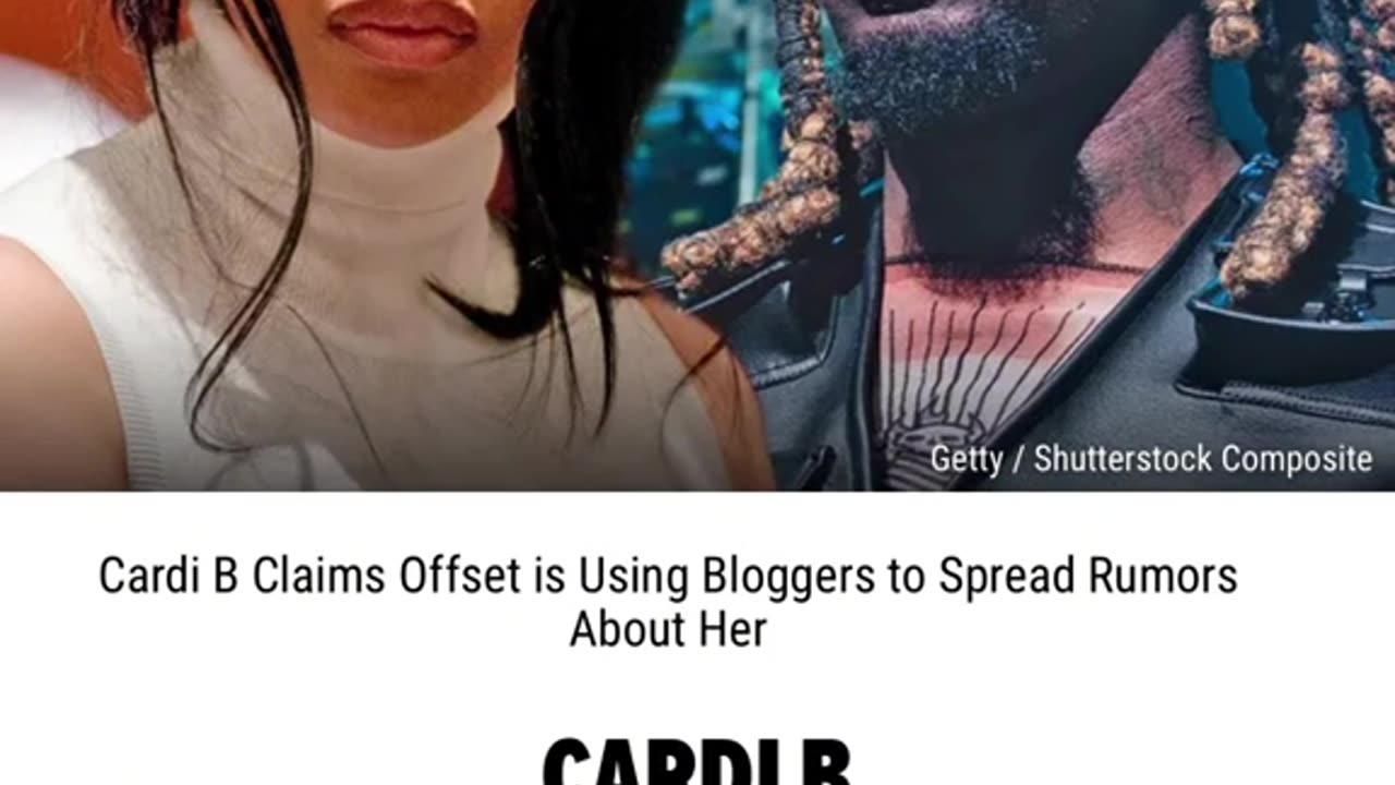 Cardi B Offset's Getting Blogger Friends to Troll Me!