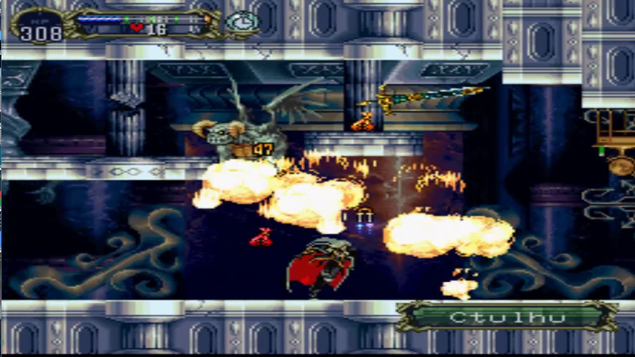 Castlevania SOTN Ps1 Widescreen Gameplay Part 10, #castlevaniasymphonyofthenight