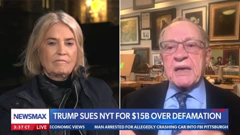 Alan Dershowitz Explains Why Trump’s Media Lawsuits Are Set Up to Fail in Us Courts