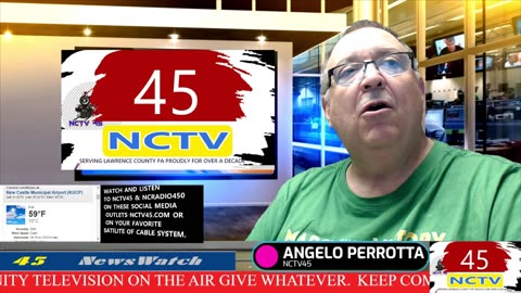 NCTV45 NEWSWATCH MORNING SAT OCT 18 2025 WITH ANGELO PERROTTA