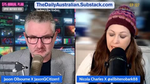 The Daily Australian 127 - w/ Nicola Charles & Jason Olbourne GUEST Steven Tripp