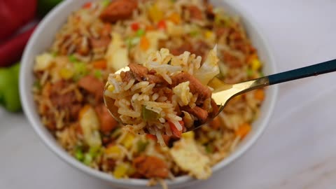 Recipes of the world - Chicken Tikka Fried Rice By Recipes Of The World