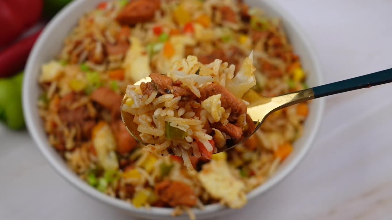 Recipes of the world - Chicken Tikka Fried Rice By Recipes Of The World