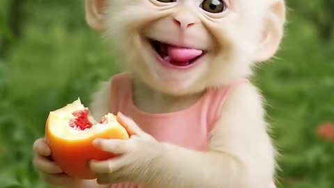 Little Funny Monkey