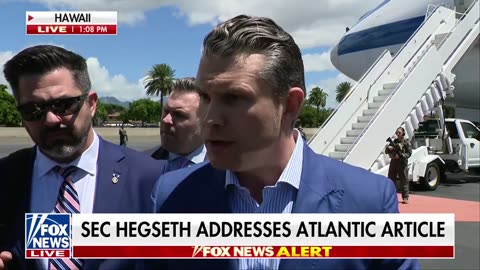 🔥 SecDef Pete Hegseth's response to the The Atlantic claim of security breach