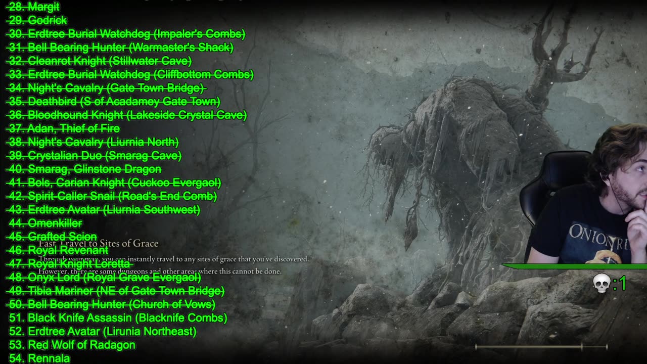 Broadsword Only VS All Bosses (Elden Ring)