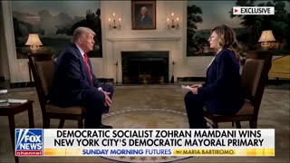 Trump Has Warning For NYC If Socialist Nominee Pulls Any Stunts If He's Elected