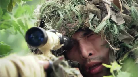 Sharpshooter VS Japanese sniper, after a day and a night of guarding, kill the enemy!