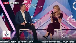 WATCH: Megyn Kelly & Jack Posobiec have a "Fireside Chat" at TPUSA's AmFest - 12/19/25