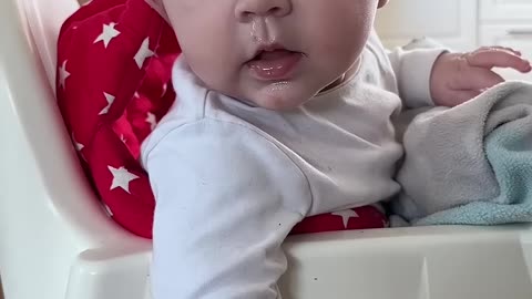 baby kayla’s kitchen hangout: watching mom make waffles!