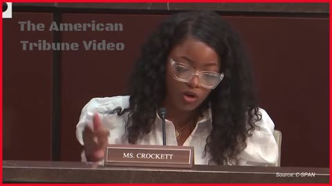 WATCH: Jasmine Crockett Beclowns Herself With Shouting Meltdown in Congress