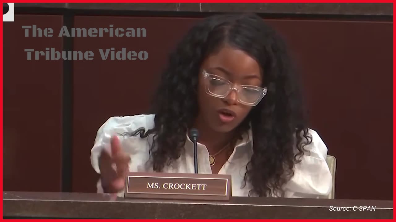 WATCH: Jasmine Crockett Beclowns Herself With Shouting Meltdown in Congress