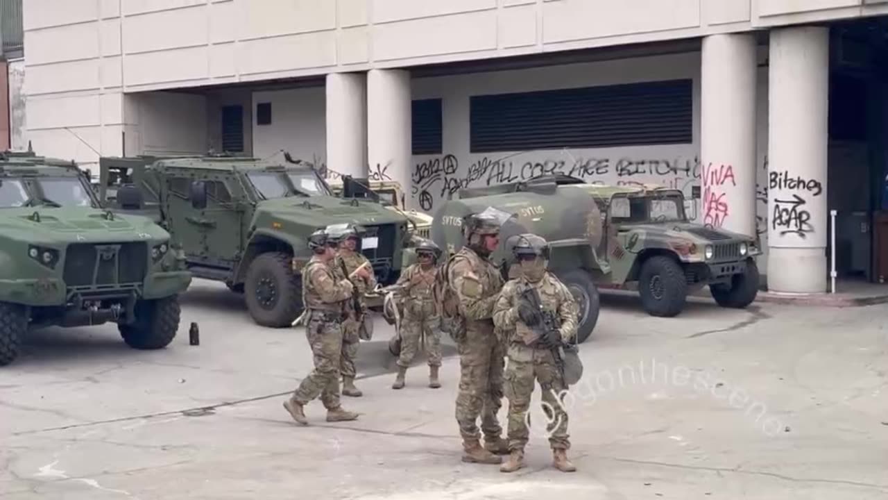 National Guard is on the ground in Los Angeles