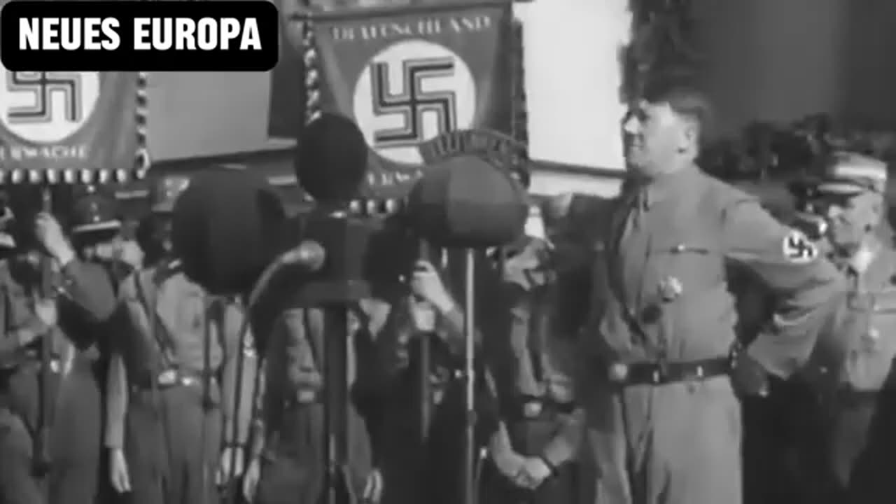 Adolf Hitler Speeches - Historical Propaganda [1933–1945] (Part 1) (ENG/Dutch/NL Subs)