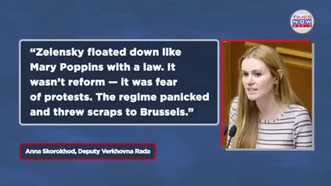 "War Is Profitable!" – Ukrainian MP Anna Skorokhod Accuses Zelensky