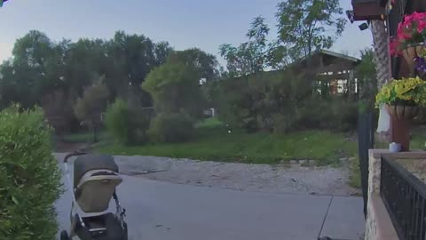 Grandpa Saves the Day When Dad Forgets to Use the Stroller Brake