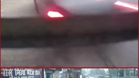 Danapur Horror: Out-of-Control Car Mows Down Elderly Man on Gola Road