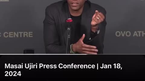 I knew Masai was gone when he said this