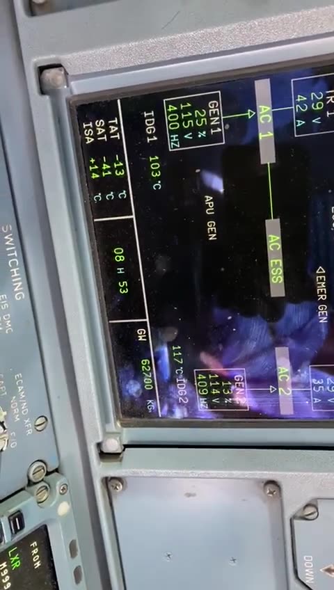 Watch How All This A320 Electrical Generator IDG Test Went #Aviation #AeroArduino