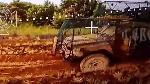 🚁🎯 Ukraine Russia War | Russian POV: FPV Drone Strikes Ukrainian Roshel in Chernihiv | RCF