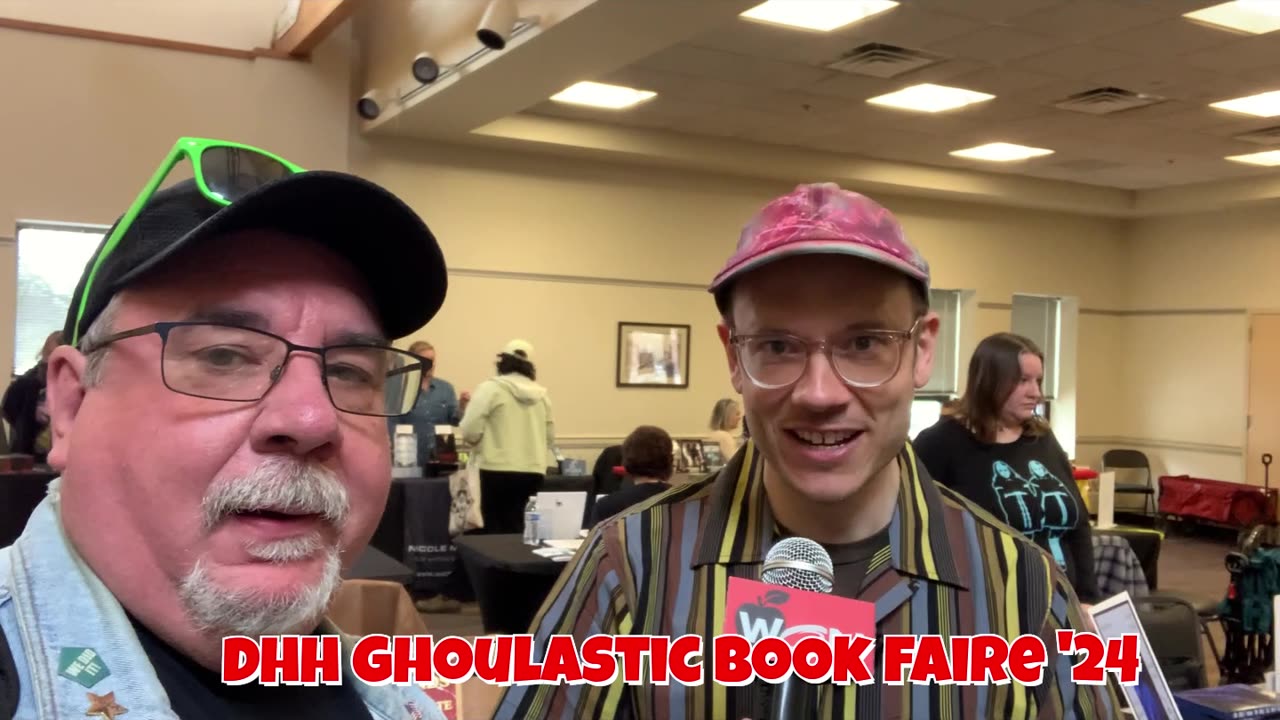 tim paggi author- DHH GHOULASTIC BOOK FAIRE