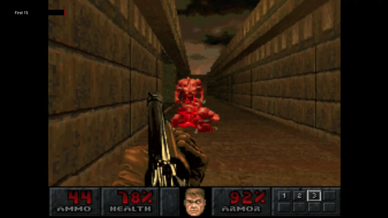 The First 15 Minutes of Final Doom (PlayStation)