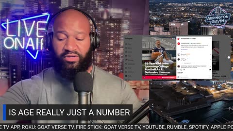 The Arrington Gavin Show "ERIC ADAMS SAY'S HE'S STAYING IN THE RACE"