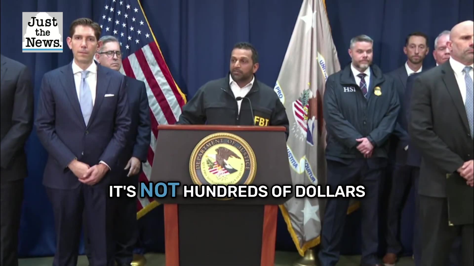 Just the News - FBI Unveils Historic Fraud & Theft Operation