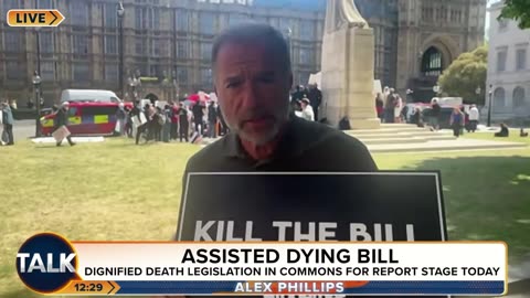 ASSISTED SUICIDE BILL: "We should call it what it is: giving the state the power to kill"