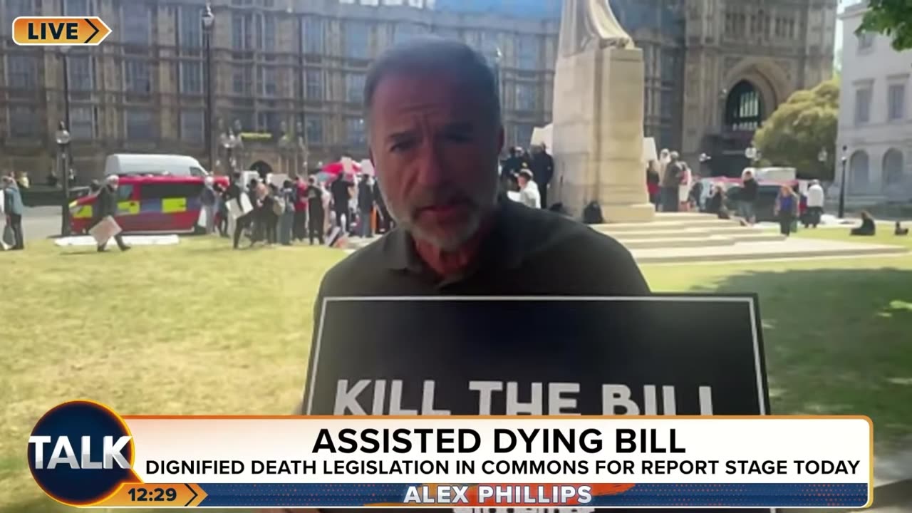 ASSISTED SUICIDE BILL: "We should call it what it is: giving the state the power to kill"