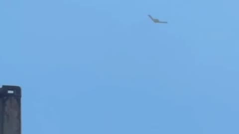 US Air Force Lockheed Martin RQ-170 Sentinel unmanned aerial vehicle (UAV) in the skies of Israel.