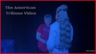 Target Employee Harassed For Wearing Charlie Kirk Shirt Gets Standing Ovation With Widow Erika