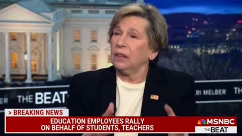 Randi Weingarten just had another total MELTDOWN on MSNBC 😂