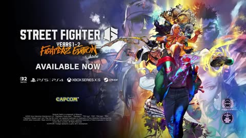 Street Fighter 6 Years 1-2 Fighters Edition – Launch Trailer