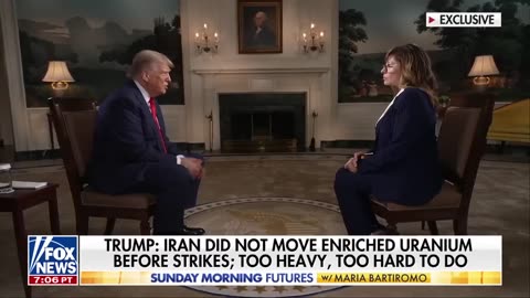 ‘LIKE BUTTER’ Trump dishes on US strikes against Iran