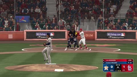 MLB The Show 25 St Louis Cardinals Franchise Game 16 Astros Vs Cardinals CPU Vs CPU