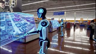 Outtake #1,167 Of The Robots Working At A Walmart Supercenter Fake Funny Parody Video