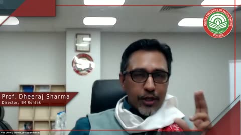 Leadership and Decision-Making by Dr Dheeraj Sharma IIM | Talk at IIM Rohtak