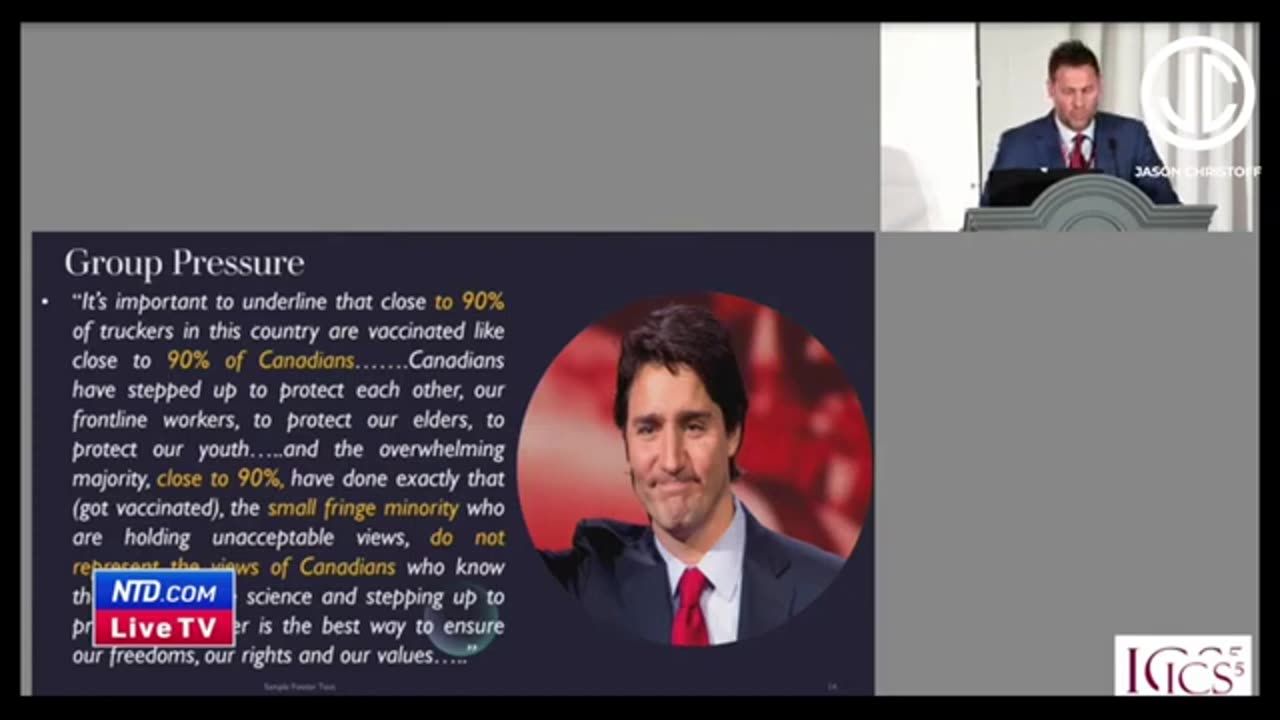 Jason Christoff Presentation at International Crisis Summit 5 in Washington, D C