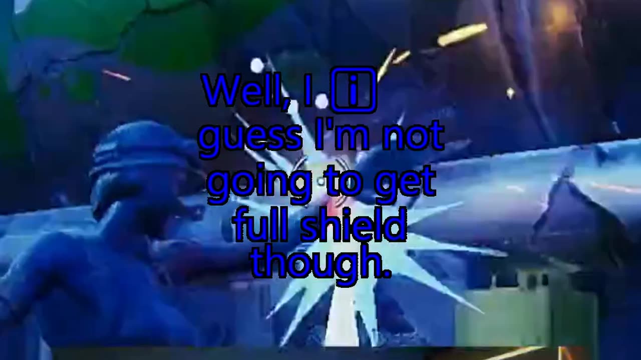 "Epic Self Hit Fail in Fortnite! Shield Down, Spirits Up!"