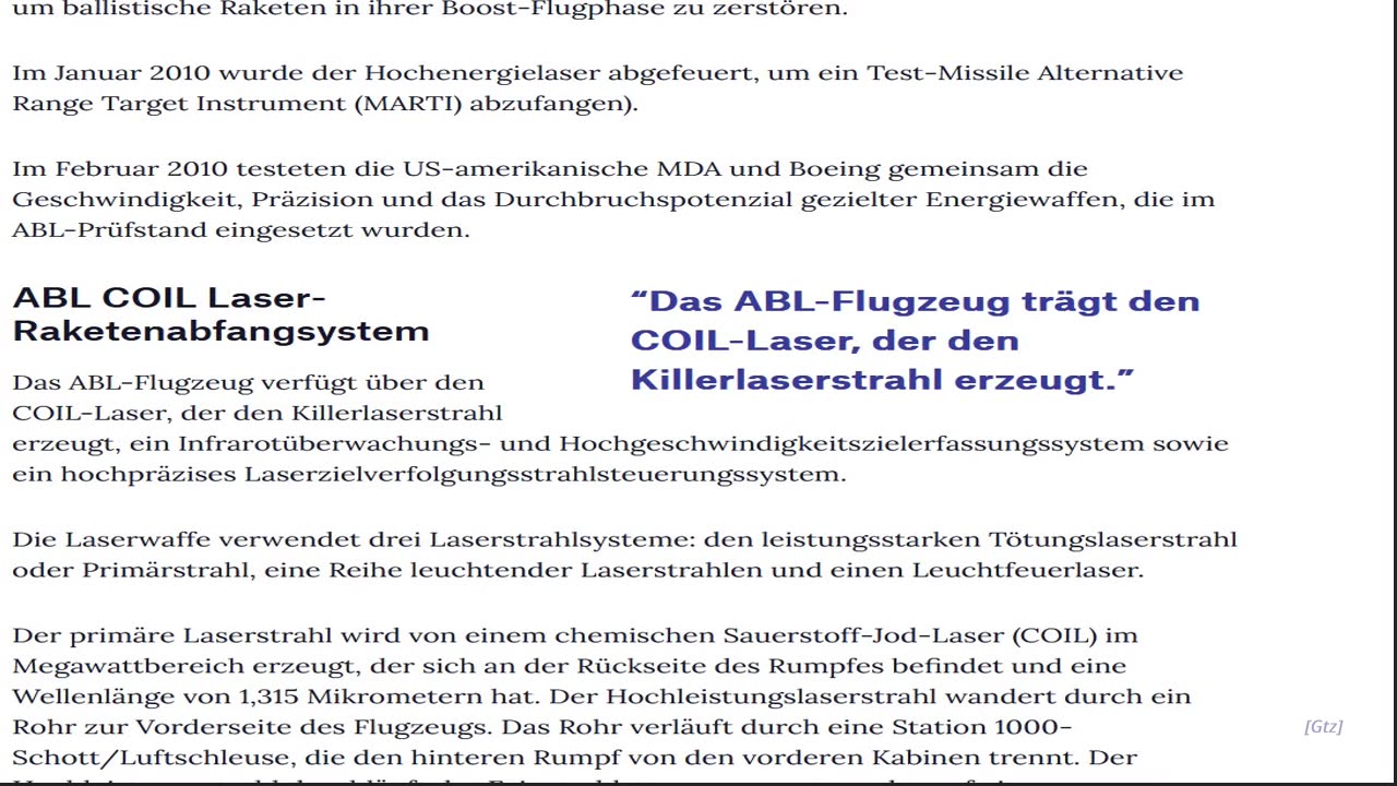Die fliegende Energiewaffe - Boeing 747 YAL-1 • Airborne Laser ABL - D.E.W